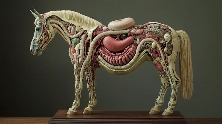 Hästens matsmältningssystem - en fantastisk biologisk maskin